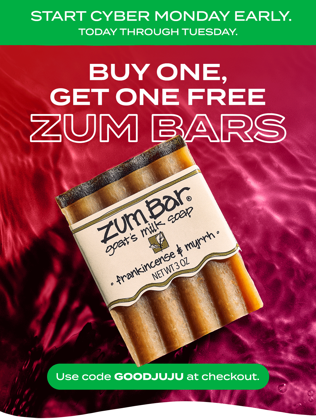 Early Access BOGO FREE ZUM BARS. 🧼 Indigo Wild